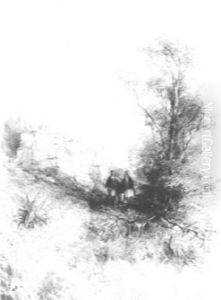 Greeks By A Ruin Near The Sea