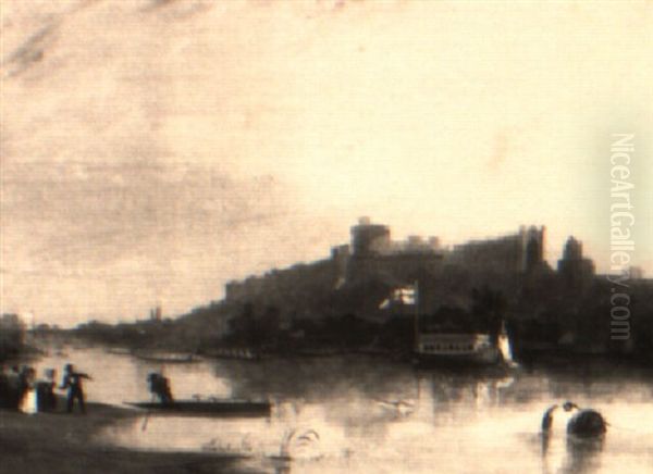Queen Victoria Visiting Eton At Windsor On The 6th Of June - view 1
