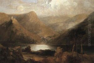 Extensive Lake Landscape by James Baker Pyne