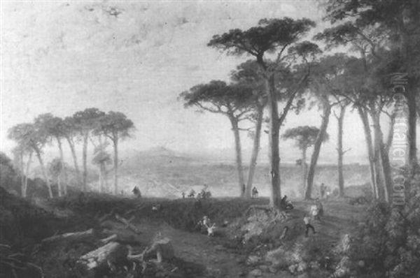 Harrow On The Hill From Hampstead Heath - view 1