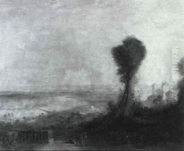 Figures In A Classical Landscape - view 1