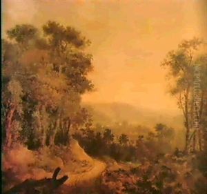 An Extensive Wooded River Landscape An Extensive Wooded River Landscape