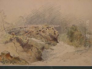Landschaftsbild by Carl Bolze