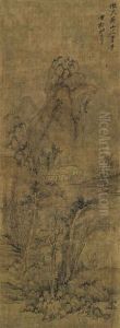 Landscape After Yuan Huang Gongwang by Qi Zijia
