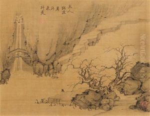 Eight Album Leaves Depicting Landscapes Eight Album Leaves Depicting Landscapes