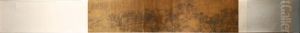 Qian Qingshi: Ink On Silk Landscape Handscroll Qian Qingshi: Ink On Silk Landscape Handscroll