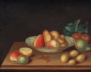 Still Life With Fruit And Nuts by Lars Henning Boman