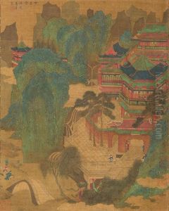 Landscape by Qian Xuan