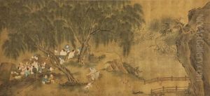 Attributed To Qian Xuan (1239-1299) Fishermen Attributed To Qian Xuan (1239-1299) Fishermen