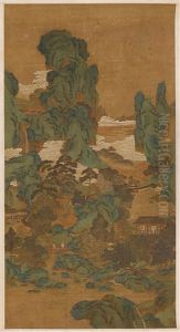 Landscape by Qiu Ying
