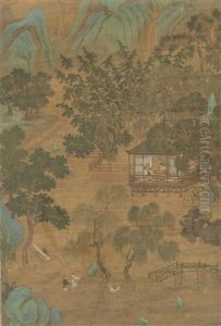Landscape by Qiu Ying