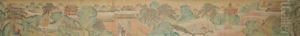 Fairy Landscape, Attributed To Chou Yin, Qing by Qiu Ying
