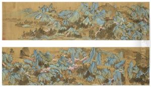 Blue Green Landscape by Qiu Ying