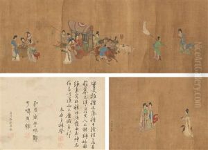 Maiden (3 Works) by Qiu Ying