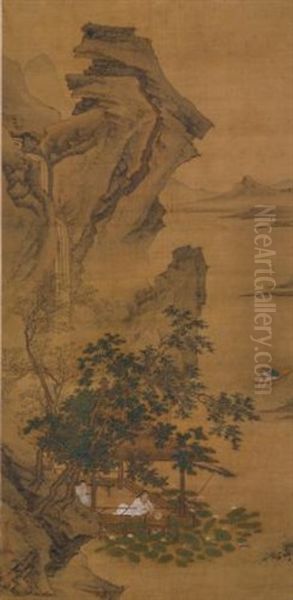 Summer Reverie By The Lotus Pond - view 1
