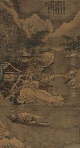Landscape by Qiu Ying