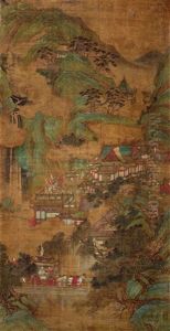 Landscape by Qiu Ying