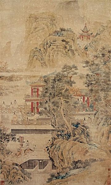 Landscape And Figure - view 1