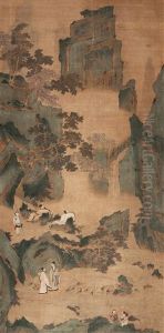 Landscape by Qiu Ying