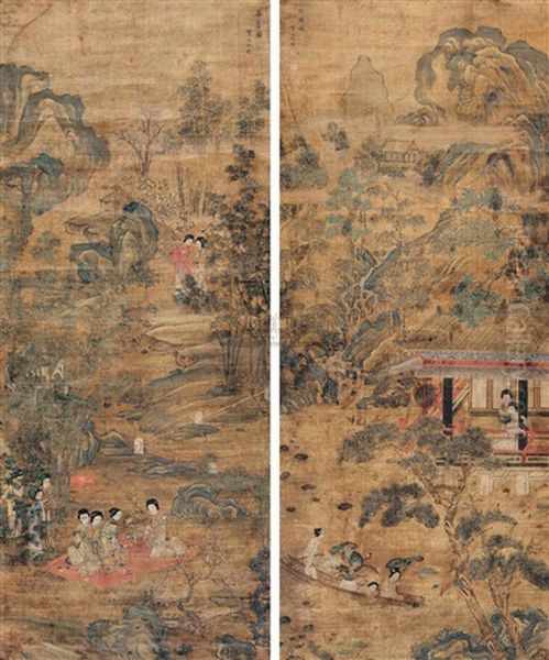 Gathering In Spring (+ Another; Pair) - view 1