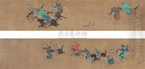Hunting by Qiu Ying