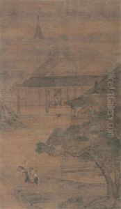 Landscape by Qiu Ying