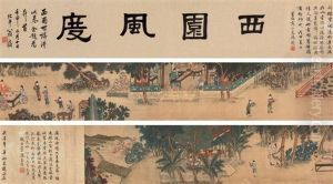 Figure And Landscape by Qiu Ying