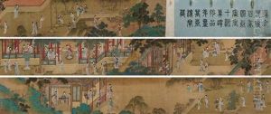 Landscape And Character by Qiu Ying