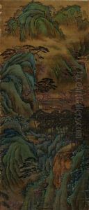Landscape by Qiu Ying