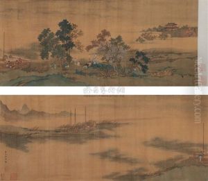 Landscape And Calligraphy