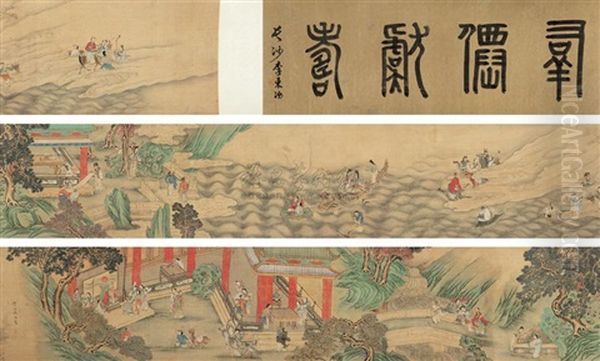 Characters And Landscape - view 1