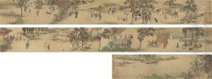 Wine Party At The Summer Garden by Qiu Ying