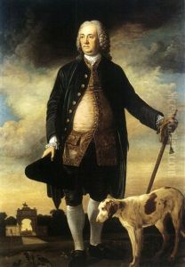 Portrait D'homme (duc De Newcastle?) by Martin Ferdinand Quadal