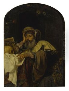 The Philosopher by Giovanni Battista Quadrone