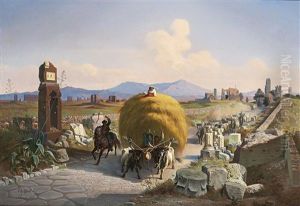 Via Appia by Carl Max Gerlach Quaedvlieg