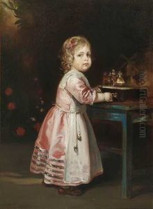 Spielzeug (after Friedrich August Von Kaulbach) by Angelo III Quaglio