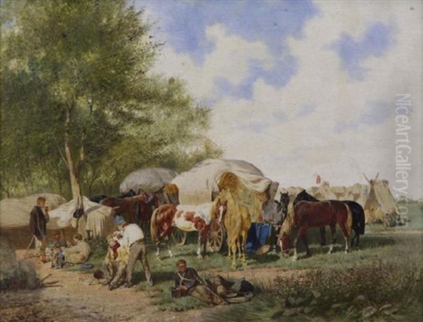 Military Encampment - view 1