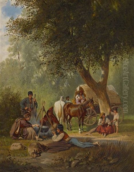 Lagerszene - view 1