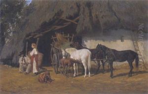 Bauernleben by Franz Quaglio