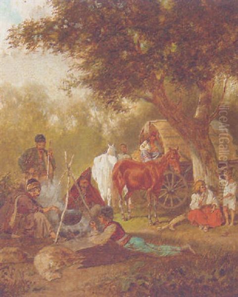 The Gypsy Camp - view 1