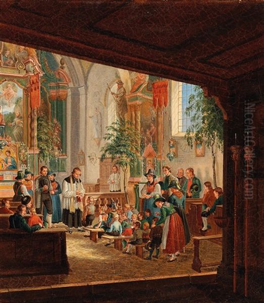 Children"s Service In The Parish Church Of Lenggries - view 1