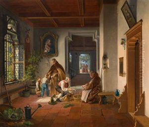 In Der Klosterkuche by Lorenzo Quaglio