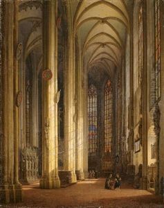 Das Innere Der Sebalduskirche In Nurnberg