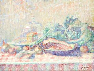 Nature Morte Aux Fruits by Henri Quantin