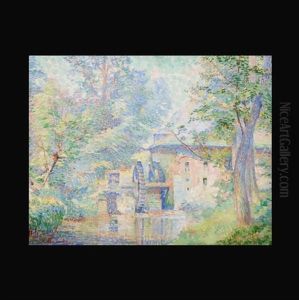 Water Wheel by Henri Quantin