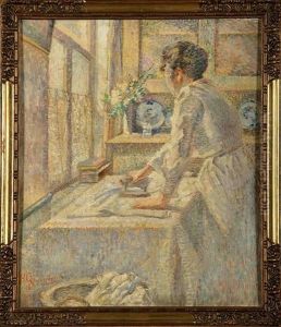 La Repasseuse by Henri Quantin