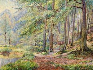 Lisiere De La Foret De Soignes by Henri Quantin