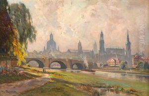 Dresden In The Palace Garden