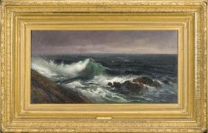 The Ocean From Star Island, Isles Of Shoals by Arthur Quartley