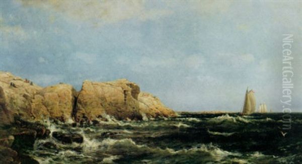 Cliffs Of Star Island, Isles Of Shoals, New Hampshire - view 1